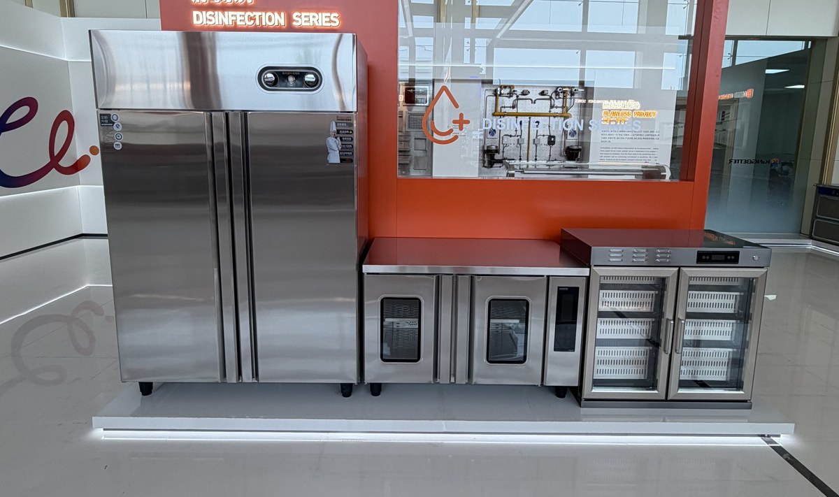 Stainless steel disinfection cabinet and undercounter units