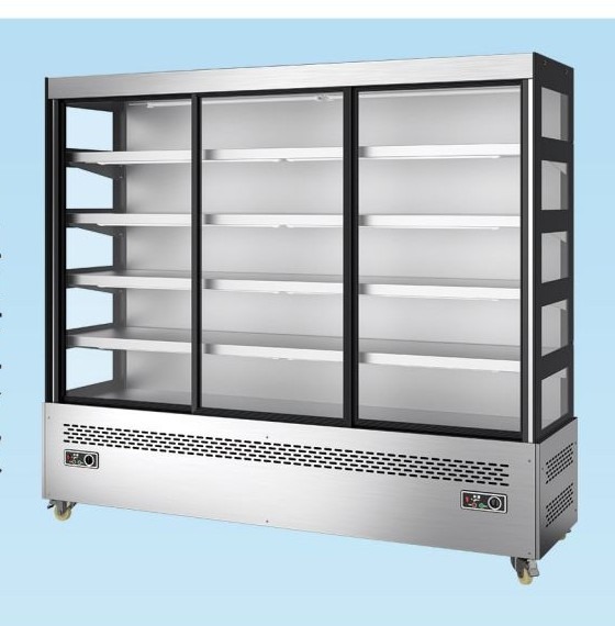 Skewer and barbecue ingredient display cabinet